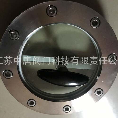 SJ-DS双刮刀法兰玻璃视镜 不锈钢304设备视镜 四氟刮板带刷视镜