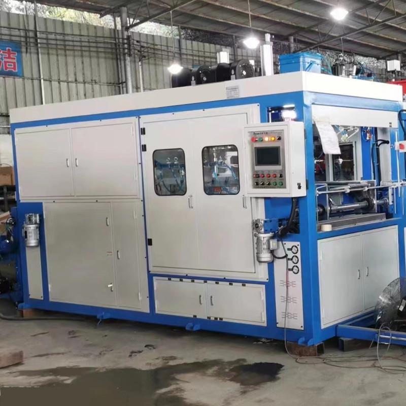 厂家高配一次性塑料餐盒机器包装吸塑机全自动真空吸塑成型机