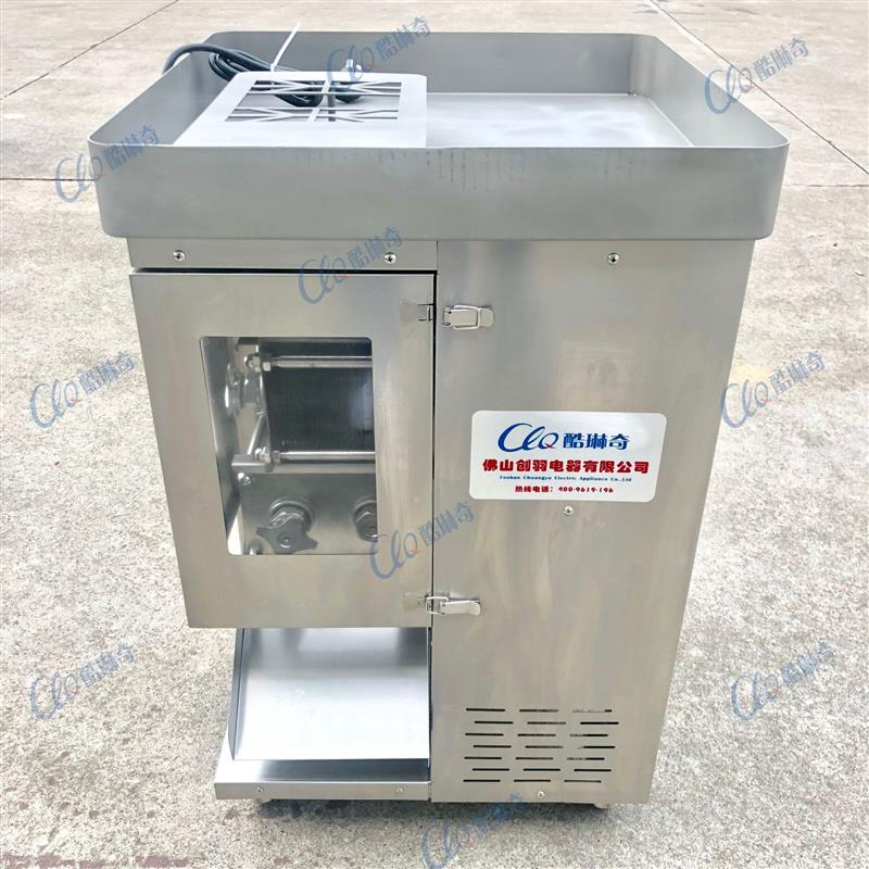 广西土猪肉切丝开片机/新鲜五香牛肉一次成型切丝机辣椒切肉粒机