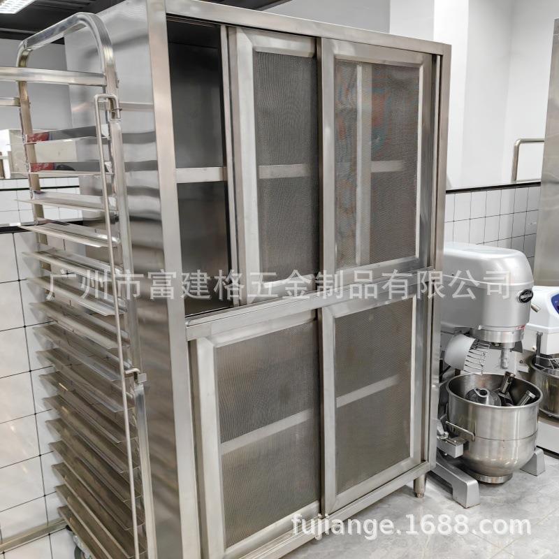 整体加厚不锈钢橱柜商用抽屉储物一体成型酒店收纳简易全功能碗柜