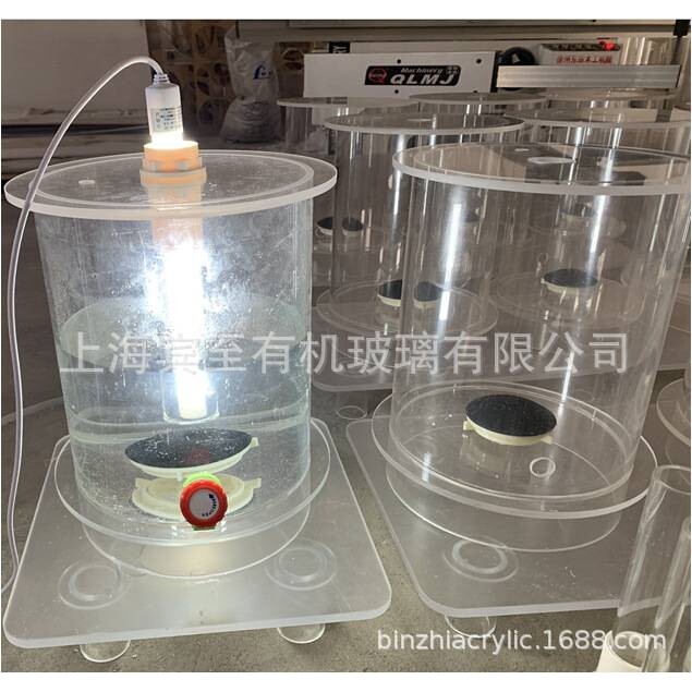 透明亚克力微藻光生物反应器 有机玻璃藻类培植 定做