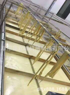 多功能不锈钢六盒酒店豆油皮机圆形方形腐竹机生产线福建地区