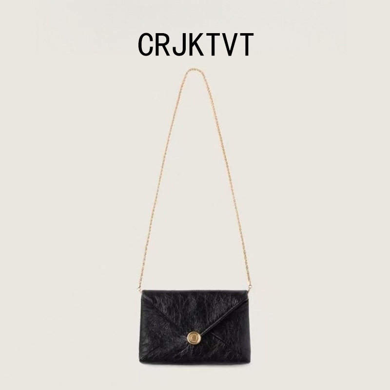 CRJKTVT头层牛皮信封包斜挎包