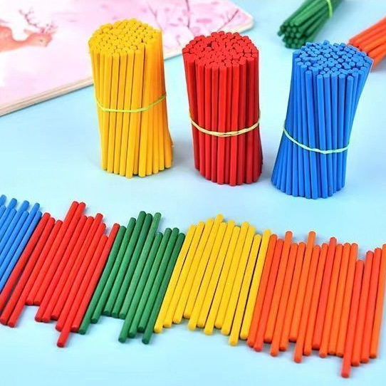 儿童数学算术教具数字棒小学生计数器学具盒数数棒算数小棒一年级