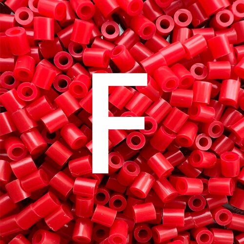 F 色系 2.6mm 融合拼豆补充包264 全色对标 MARD 1000 粒厂家货源
