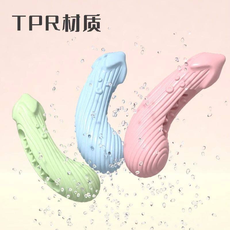新款通用柯基金宠物洁齿狗狗玩具耐磨泰迪小型犬耐咬大解闷TPR毛