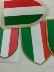 Serie a Armband 03-22 Season Italian Cup Three-Color Shield Red Circle Heat Transfer Embroidery Tpu Armband