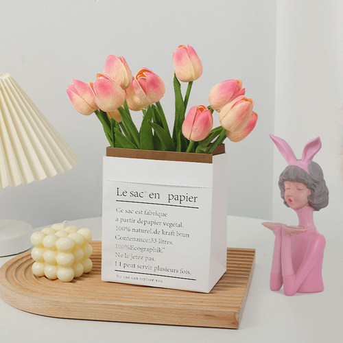 郁金香假花仿真摆设北欧