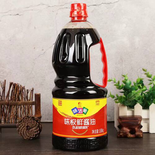 欣和味达美味极鲜酱油1.88kg整箱拍6桶特级酿造酱油凉拌生抽调料