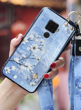 适用于华为nova5z手机壳女nova5ipro硅胶保护套nova5z软外壳SPN一AL00全包软壳note5ipor腕带挂绳少女款创意
