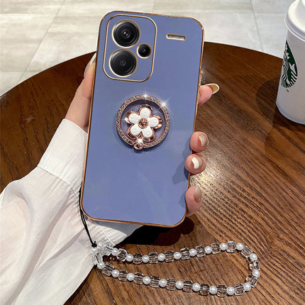 适用于红米note13pro+手机壳小米noto13por十保护redminote13硅胶套新款5g全包防摔软原创redmi女nont带支架p