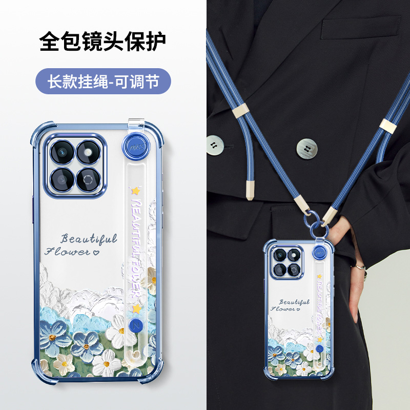 适用小米17手机壳Xiaomi17Pro保护硅胶套新款5G镜头全包防摔17Promax透明软壳mi十七腕带斜挎挂绳女高级小众