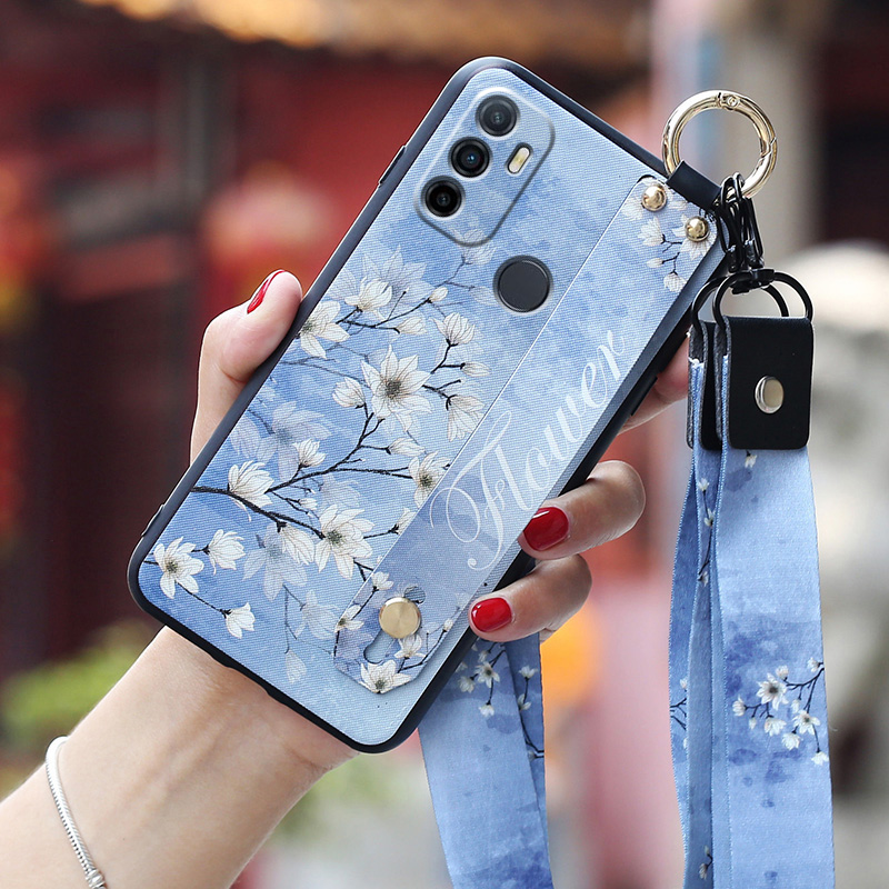 oppoa32手机壳腕带潮小清新
