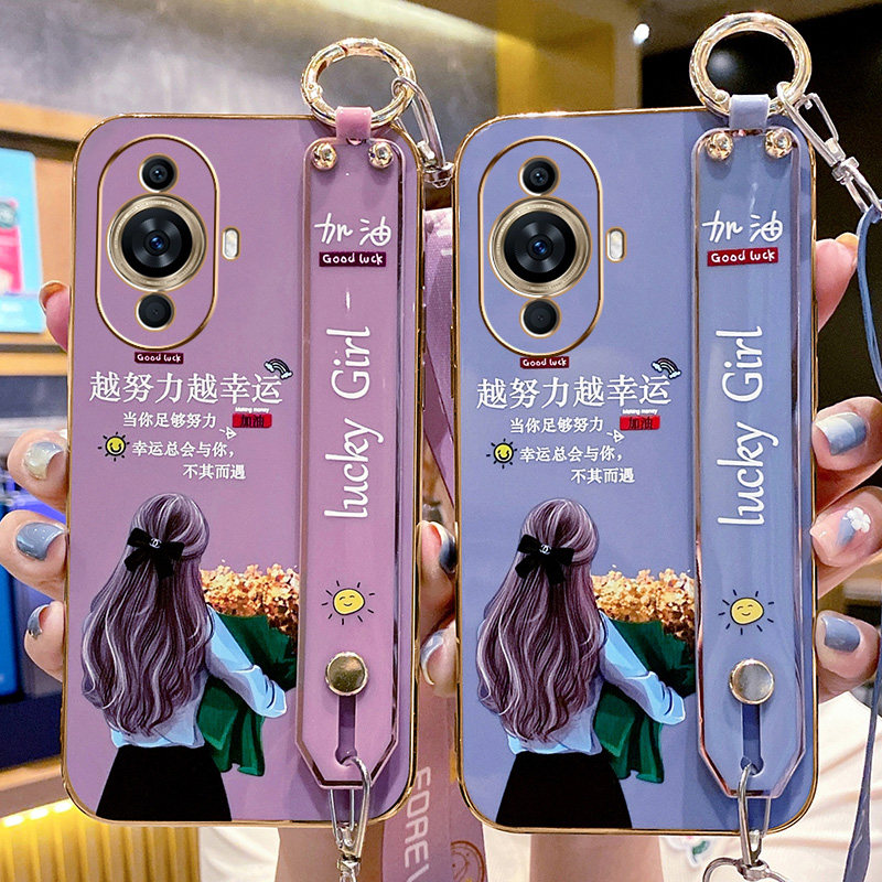 华为nova12活力版捧花女孩腕带