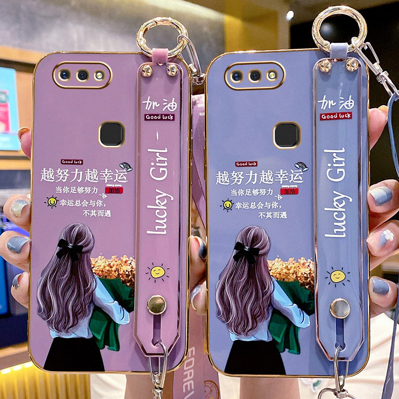 适用vivox20手机壳vivo保护x20plus硅胶套腕带斜挎挂绳x20a全包防摔vivix创意vovix步步高文艺个性女新款潮 - 实物图