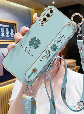 适用小米9手机壳新款小米9pro保护5G硅胶套全包边防摔M1902F1A腕带斜挎挂绳软壳尊享版ml外壳支架m9女高级感