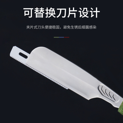 钢夫剃须刀男式剃刀刮脸刀手刮修脸刀片手动老式剃头刀理发店专用