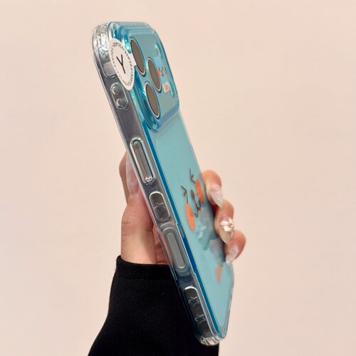 【精选优品】卡通可爱透明简约酷儿IMD双层手机壳适用于iPhone17promax