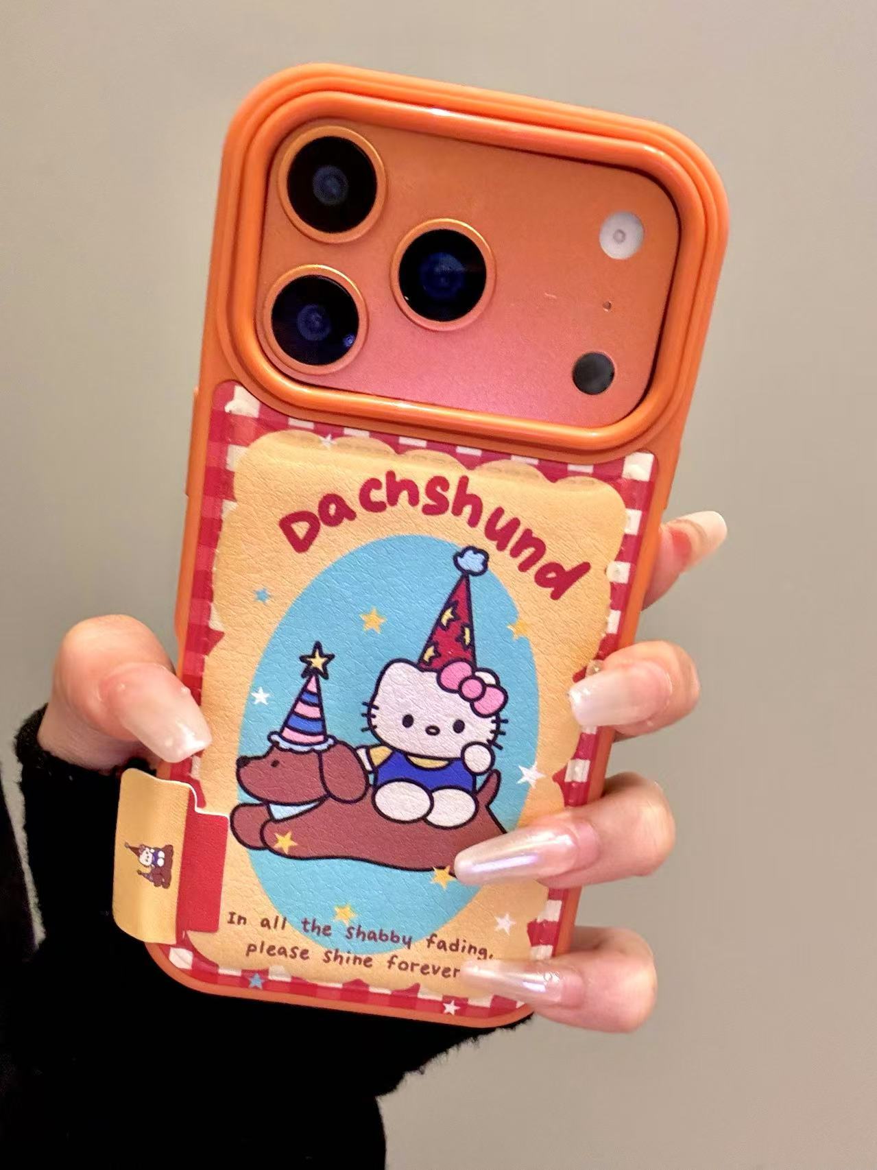 童趣可爱高帽骑狗猫咪适用ihone17promax苹果16pro手机壳15新款14 · 苹果17