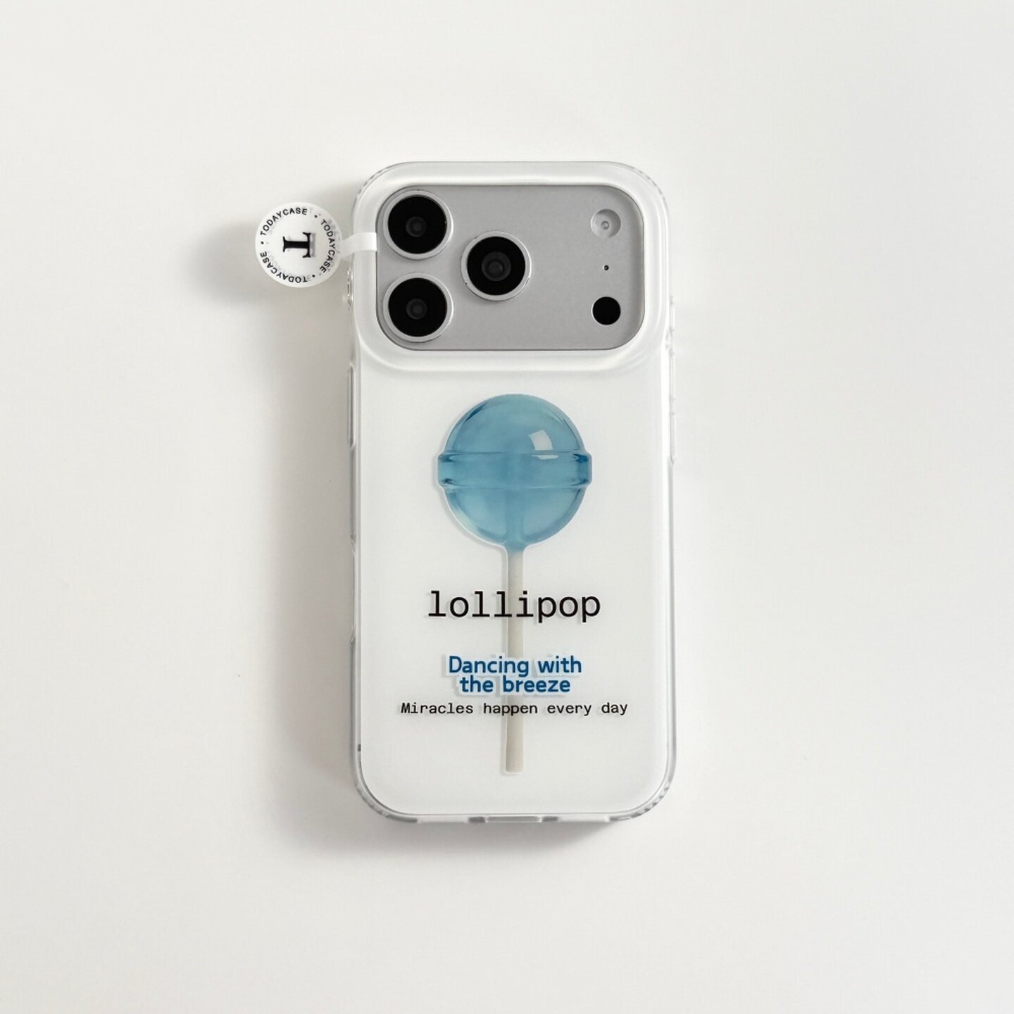 【精选优品】ins小众蓝色棒棒糖适用苹果17promax磨砂iphone16/15双层手机硬壳
