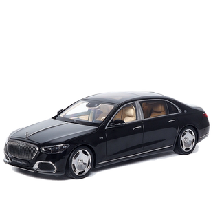 梅赛德斯-迈巴赫S级2021款1:18合金全开车模Almost Real汽车模型