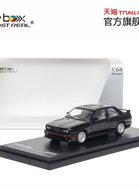 合金车模宝马 M3（E30）黑色 1:64官方独家款 AR box 汽车模型