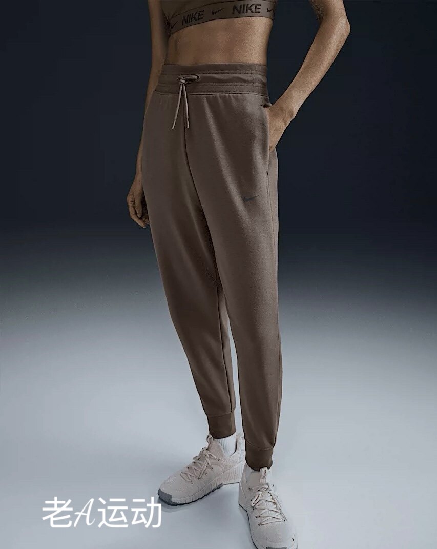 正品Nike/耐克 女子跑步运动健身瑜伽休闲速干束脚针织长裤FB5435