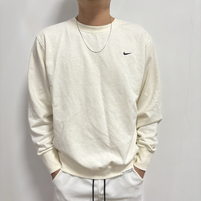 正品Nike/耐克 男子春秋运动休闲套头经典刺绣小勾线圈卫衣CK6359