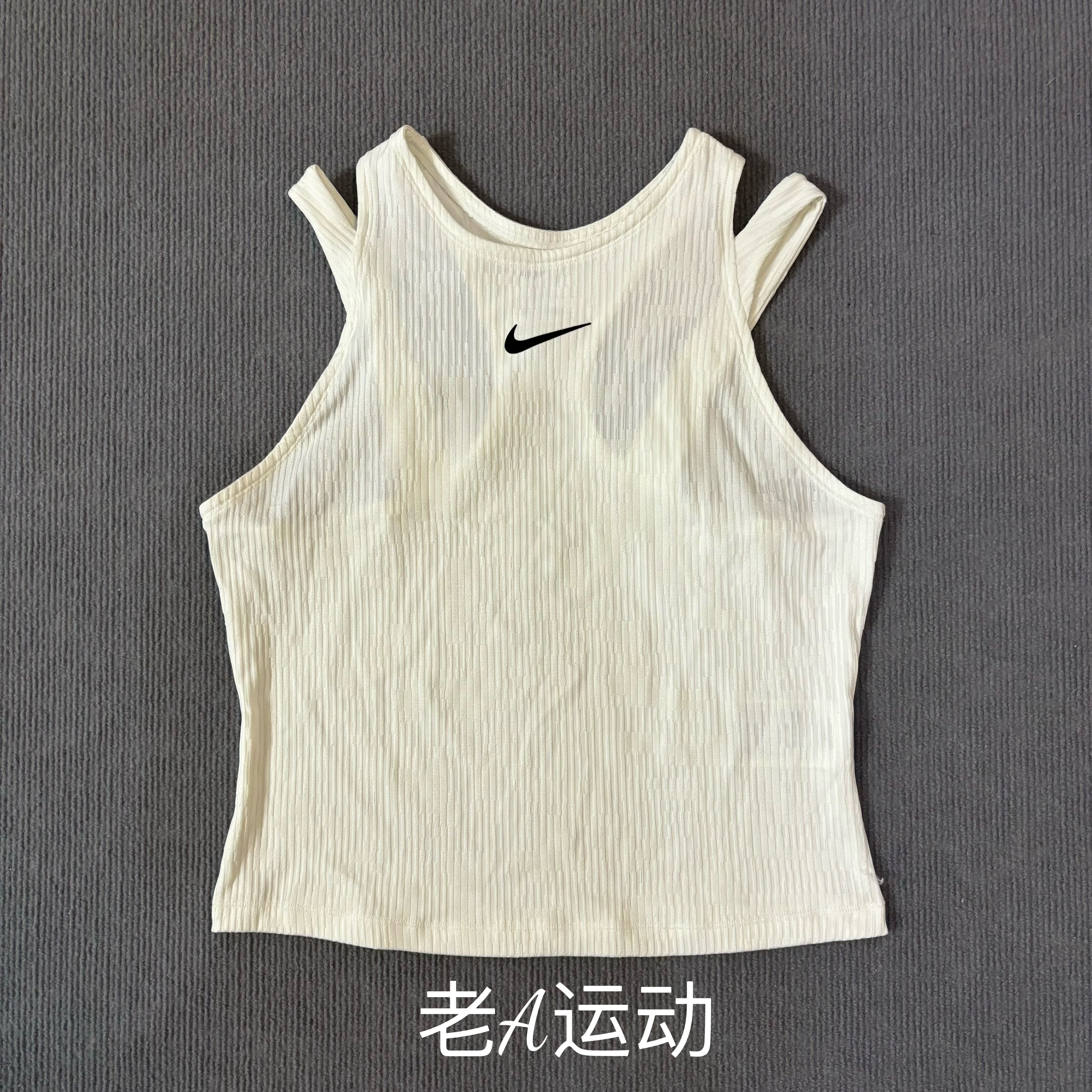 正品Nike耐克女子温网郑钦文同款网球运动训练速干透气背心FD5657