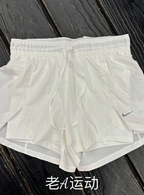正品Nike/耐克 女子二合一防走光夏季跑步运动训练速干短裤DA0454