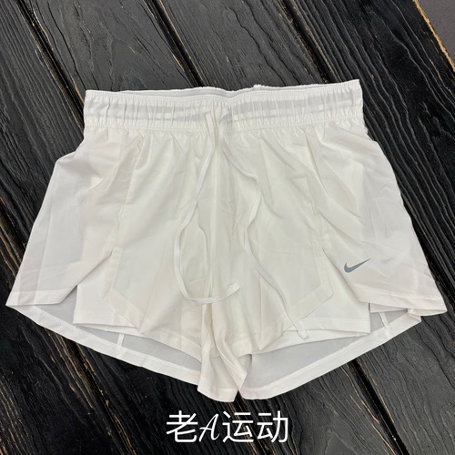 正品Nike/耐克 女子二合一防走光夏季跑步运动训练速干短裤DA0454