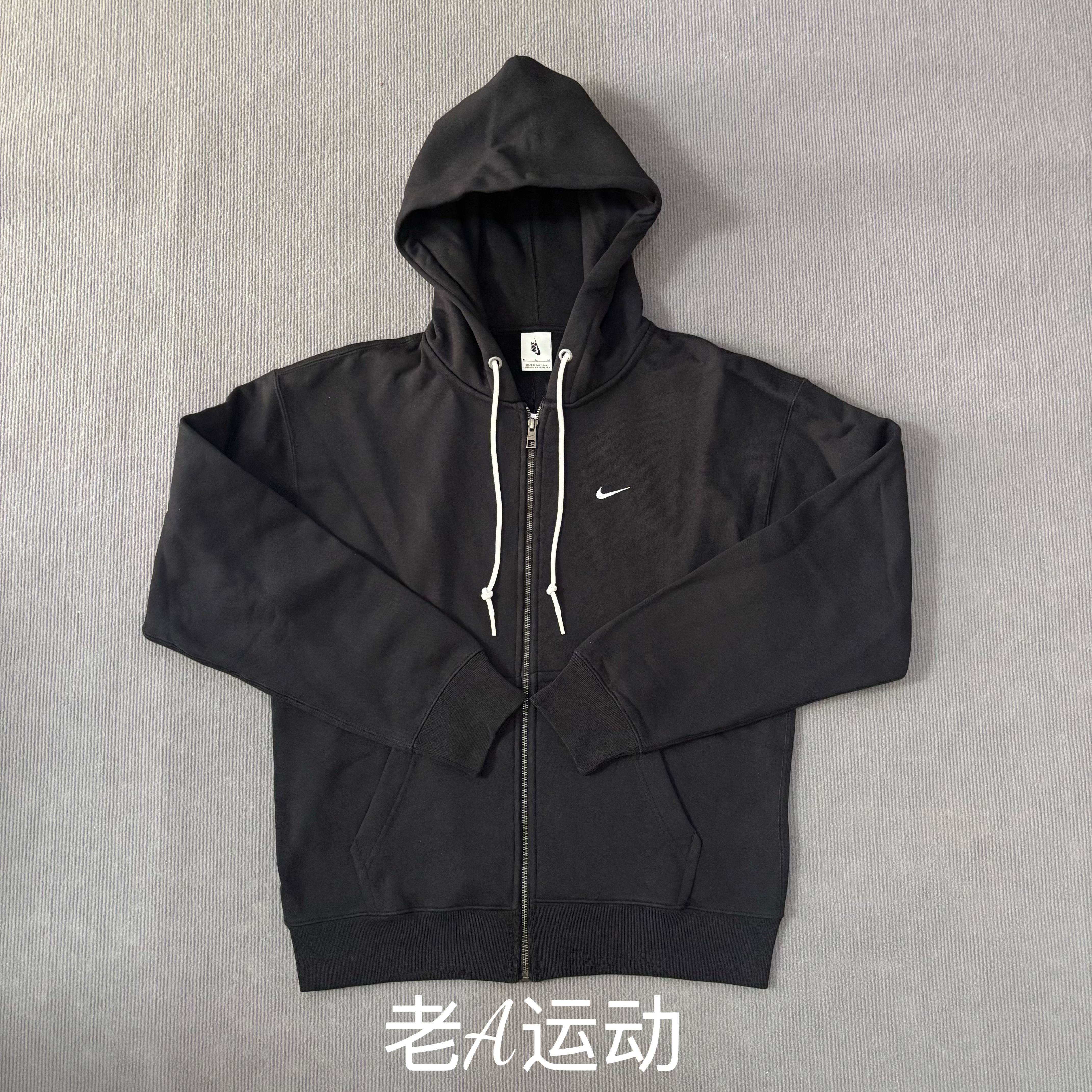 Nike/耐克 LAB男子秋冬加绒保暖运动休闲连帽卫衣夹克外套DR0404
