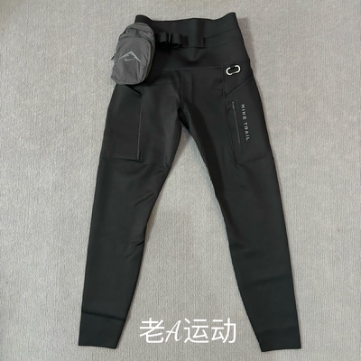 Nike/耐克 女子高强度越野跑步运动健身瑜伽速干紧身裤FN2665-010