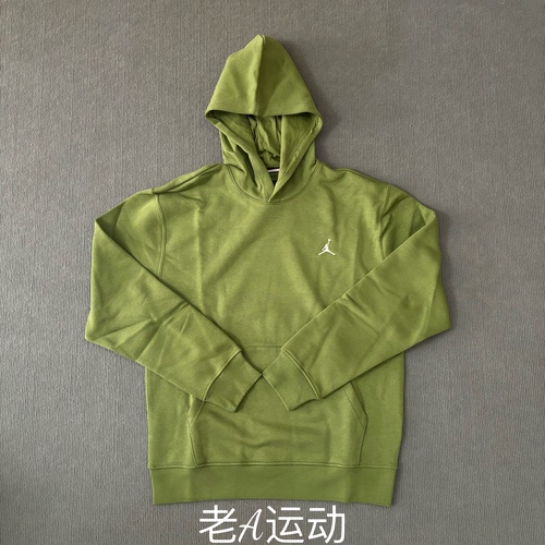 Nike 耐克JORDAN正品男子运动休闲刺绣加绒保暖套头衫卫衣FJ7775