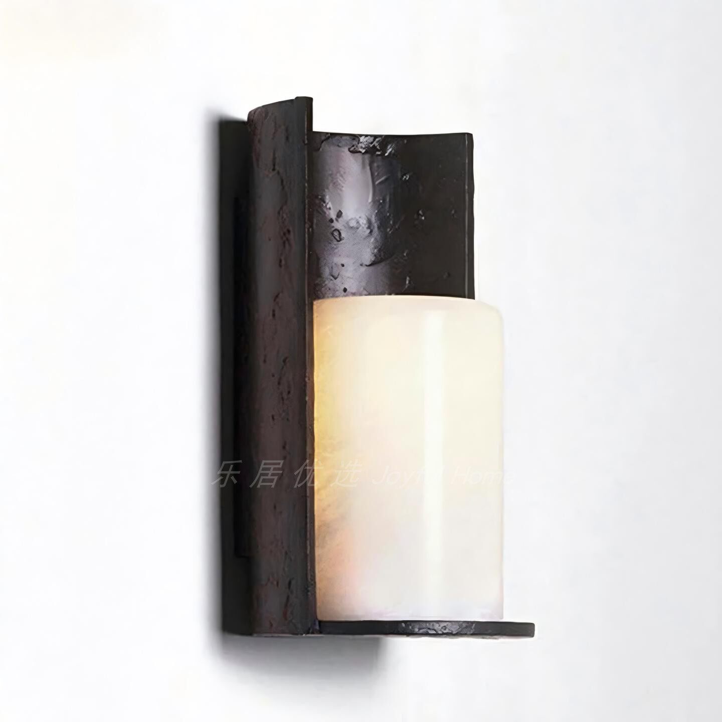 西班牙云石壁灯法式轻奢卧室床头灯现代简约客厅背景墙灯餐厅过道