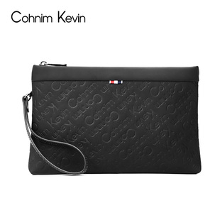 Cohnim手 手拿包时尚 休闲手抓包手包大容量商务男包夹包Kevin男士