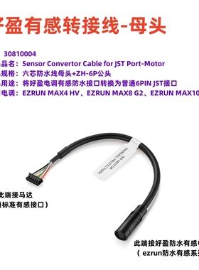 好盈有感转接线母头Sensor Convertor Cable for JST Port-Motor