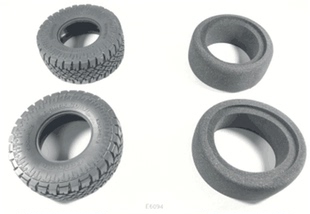 KM雷神1/6后直桥短卡配件-Markma Dakar Rally胎皮内衬-E6094