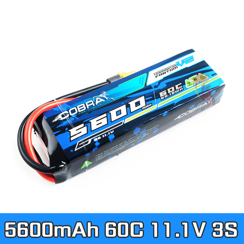 COBRA锂电池11.1V5600毫安60C
