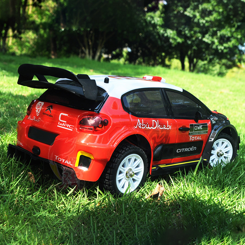 MEIJIAXIN 14303 시트로엥 RC 드리프트 랠리 자동차 플랫 러닝 브러시리스 원격 제어 자동차 RC 자동차 모델 1|14 고속 자동차