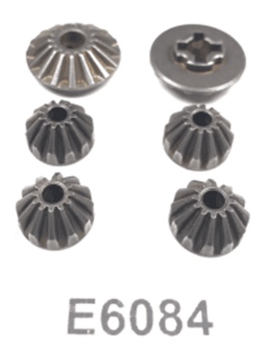 KM雷神1/6后直桥短卡配件-差速内齿组（16T、12T)	-E6084