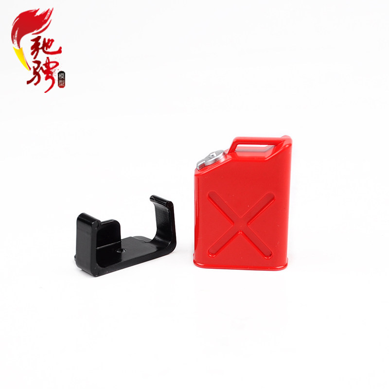 D90 오프로드 클라이밍 자동차 모델 자동차 시뮬레이션 장식 부품 오일 탱크 연료 탱크 1:10 시뮬레이션 오일 캔