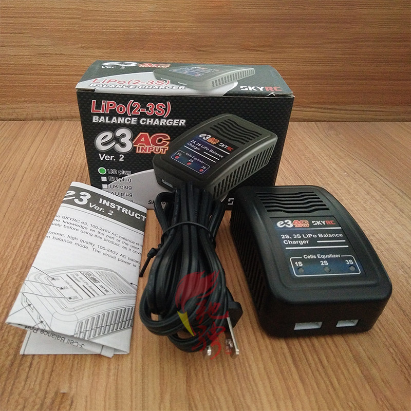 FEIKEDA SKYRC E3AC 2S-3S[7.4V-11.1V] 자동차 모델 및 항공기 모델 리튬 배터리 밸런싱 충전기