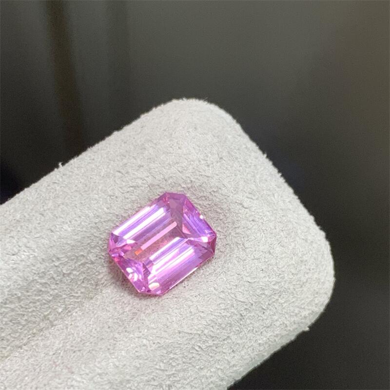 天然尖晶石镶嵌裸石满火彩透耳钉耳坠手链手镯1.52ct吉尔德证书悠