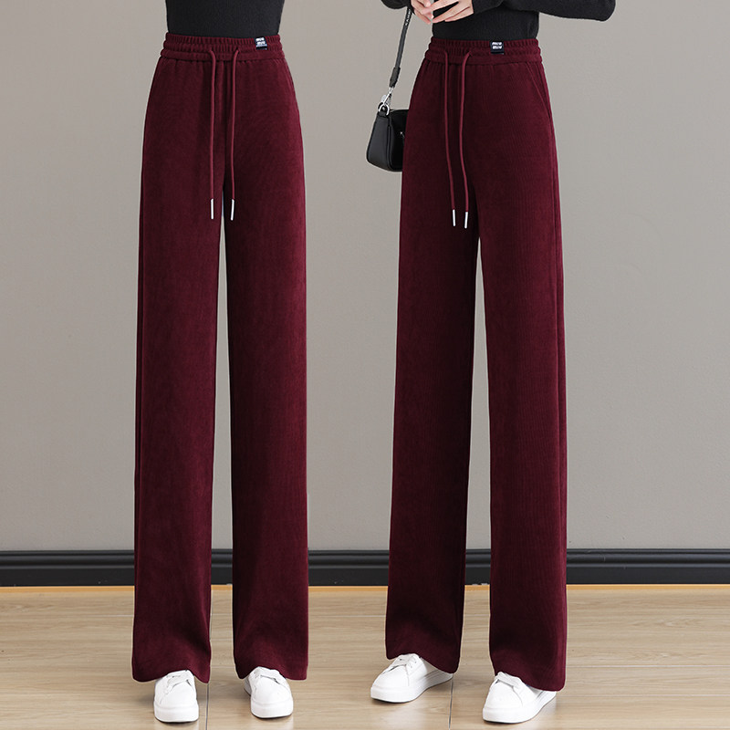 通勤风新款阔腿裤女秋休闲裤