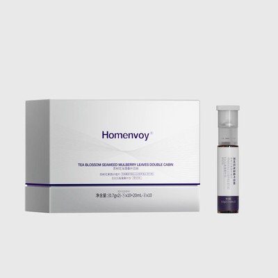 homenvoy茶树花桑叶双舱果蔬纤维片海藻饮男女通用纤体体重管理