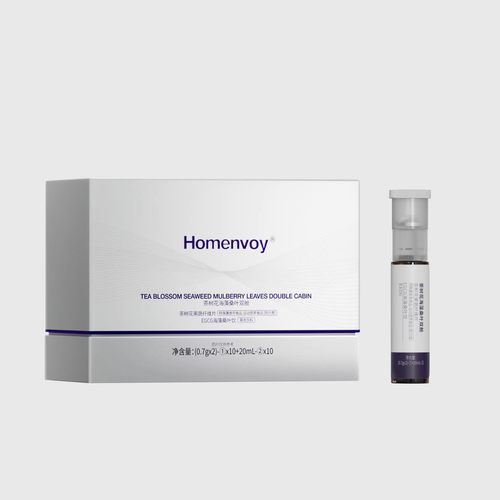 homenvoy茶树花桑叶双舱果蔬纤维片海藻饮男女通用纤体体重管理