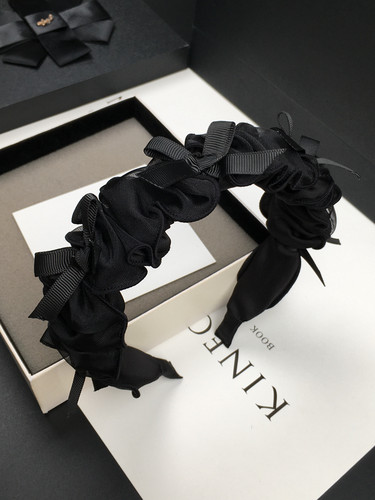 发箍网纱布艺日韩优雅洋气发饰