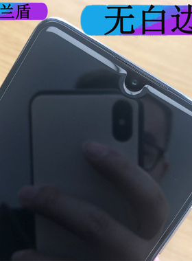 适用于华为手机膜P40P30P20Pro钢化膜半屏大弧2.5D边防指纹多兰盾