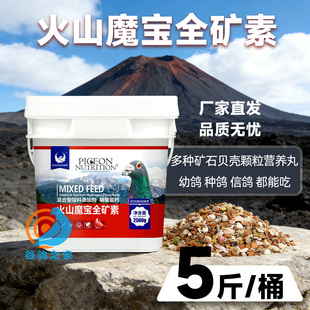 欧耐德火山魔宝全矿素鸽药鸽子育雏信赛鸽鸽用鹦鹉鸟用保健砂高钙